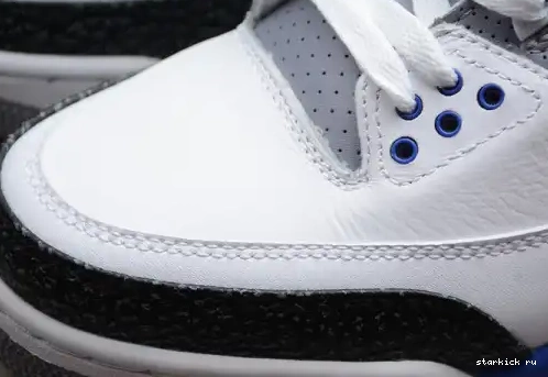 CT8532-145 RETRO CT8532-145 WHITE BLUE AIR 3 JORDAN 0602